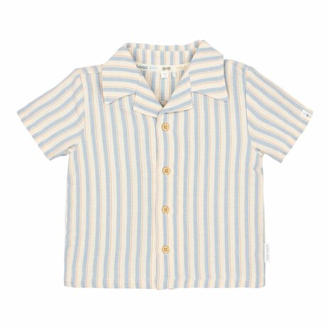 Little Dutch Blouse korte mouw Multi Stripe