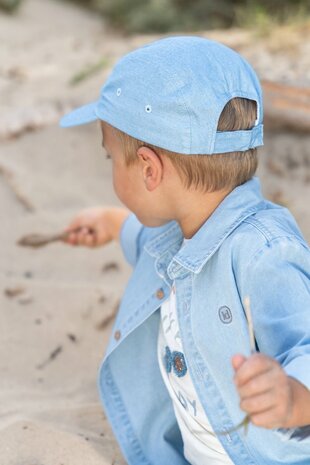 Little Dutch Pet denim met opdruk HEY