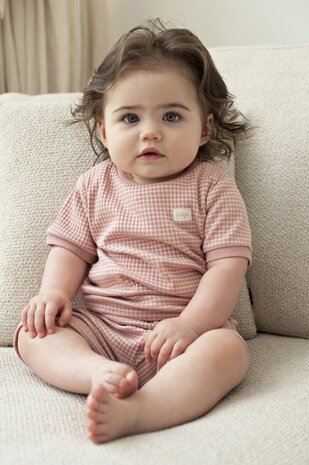 Feetje Shortama wafel Mauve Summer Special 2026