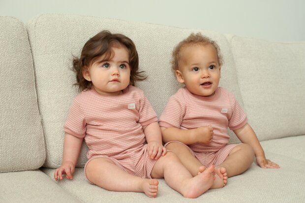 Feetje Shortama wafel Mauve Summer Special 2026