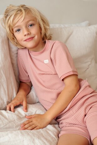 Feetje Shortama wafel Mauve Summer Special 2026