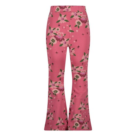 Jubel Flared broek AOP - Moon Flowers 92200520