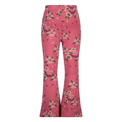 Jubel Flared broek AOP - Moon Flowers 92200520