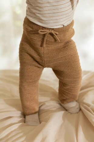 Little Dutch Gebreid broekje Soft Tan