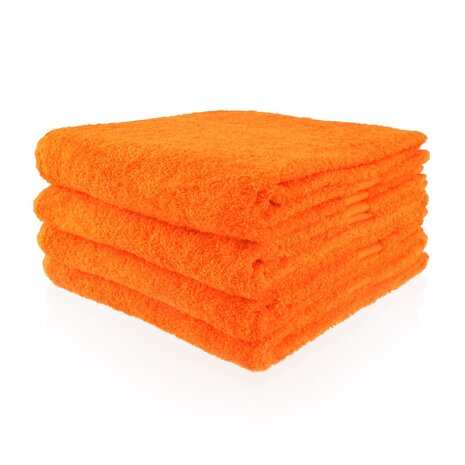 handdoek 12 oranje 50x100 cm