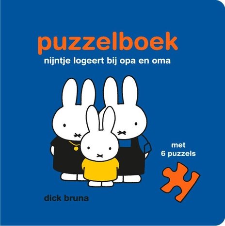 puzzelboekje - nijntje logeert bij opa en oma