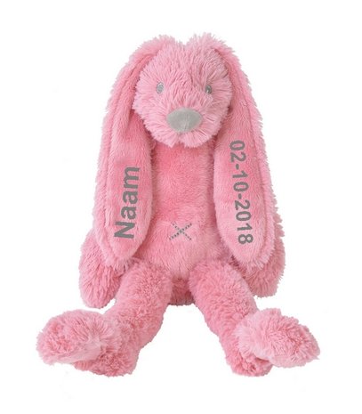 Happy Horse Deep Pink Tiny Rabbit Richie met Naam