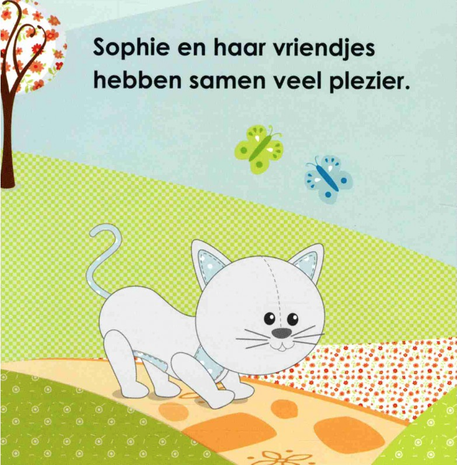 Sophie de giraf voelboekje: Spelen met Sophie