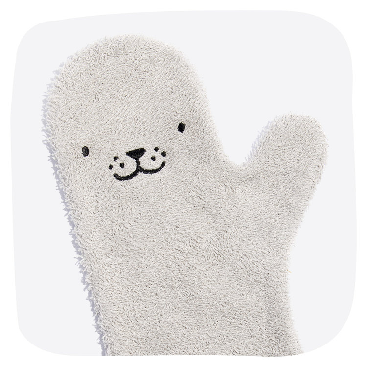 Baby shower Glove Grijze Zeehond