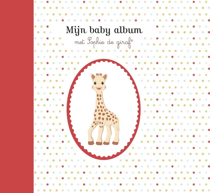 Sophie de giraf Mijn baby album met Sophie de giraf