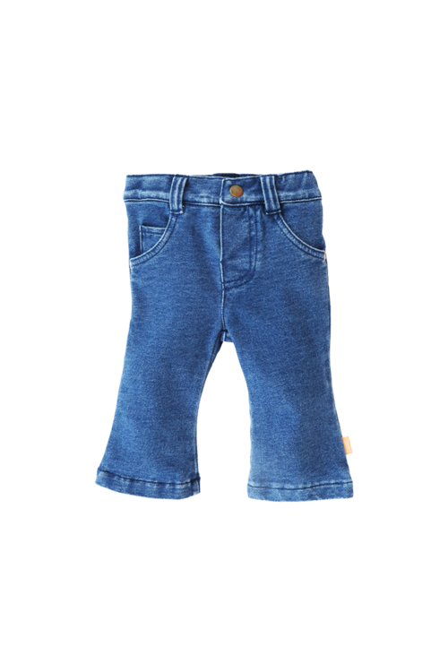 BESS Flared Jog Denim Hearts 251042-021