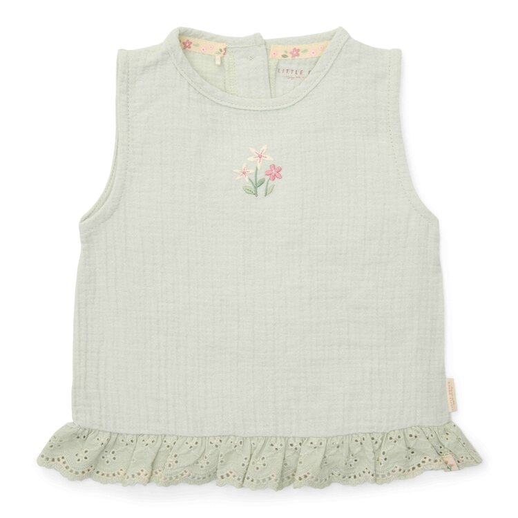 Little Dutch Blouse mouwloos Fairy Mint