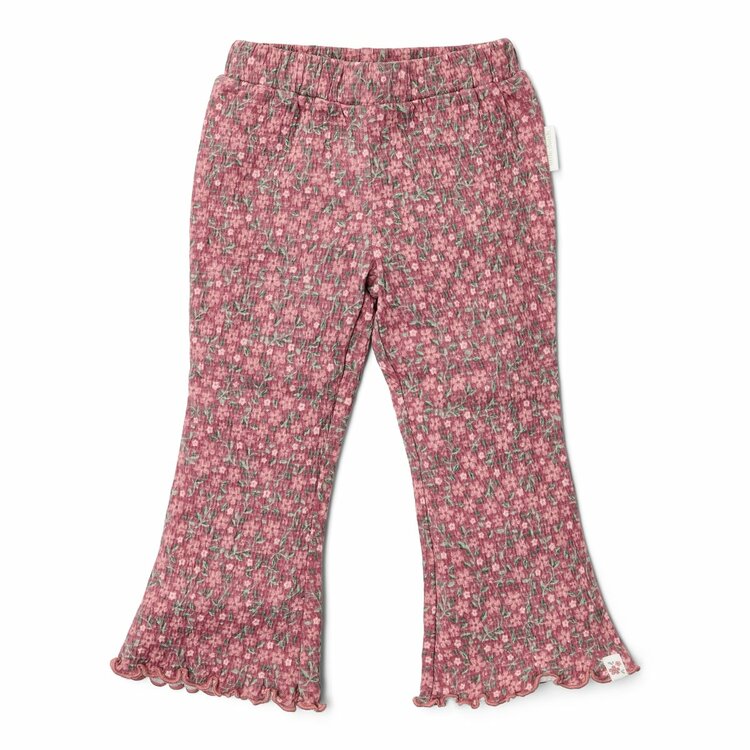 Little Dutch Flared broek Rouge Flower