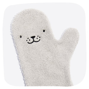 Baby shower Glove Grijze Zeehond