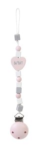 BamBam Pacifier clip pink